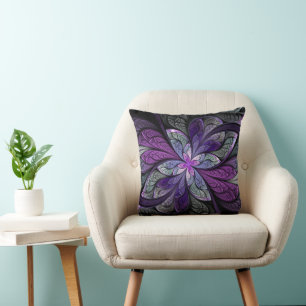 Coussin Carreau carré de Chanteuse Violett de La