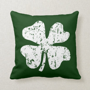 Coussin Carreau chanceux de Jour de la Saint Patrick de