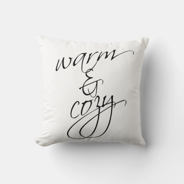 Coussin Carreau chaud et confortable (Recto)