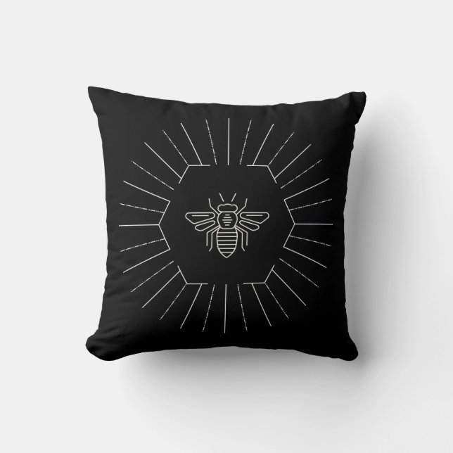 Coussin Carreau d'abeille (Recto)