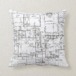 Coussin Carreau d'architecte