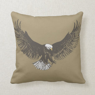 Coussin Carreau d'art d'Eagle
