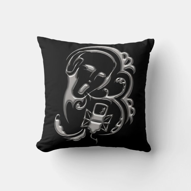 Coussin Carreau d'artiste exécutant (Recto)