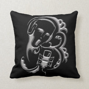 Coussin Carreau d'artiste exécutant