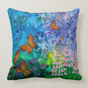 Coussin Carreau d'asile de monarque