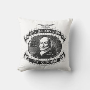 Coussin Carreau de campagne de John Quincy Adams 1824