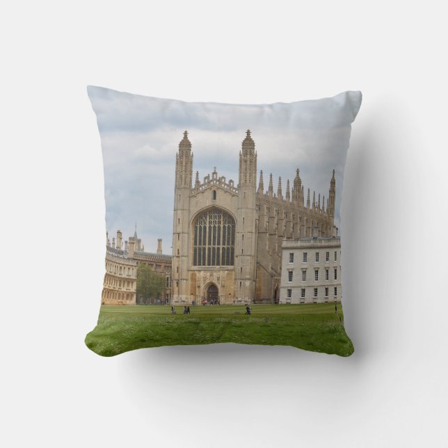 Coussin Carreau de College Cambridge du Roi (Recto)
