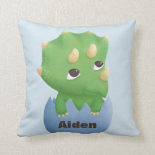 Coussin Carreau de crèche de bébé de dinosaure de