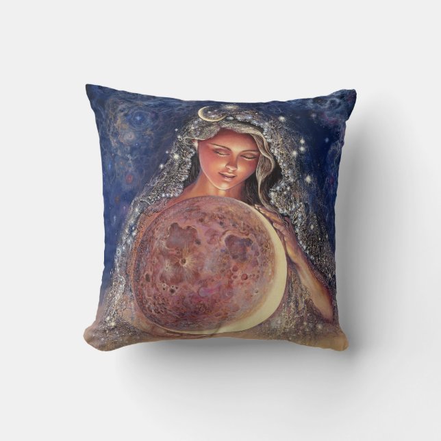Coussin Carreau de déesse de lune (Recto)