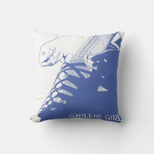 Coussin Carreau de "fille de Ghillie" de danse d'Irlandais (Recto)