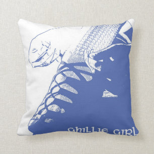 Coussin Carreau de "fille de Ghillie" de danse d'Irlandais