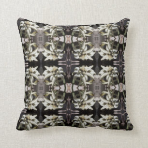 Coussin Carreau de fleur d'edelweiss