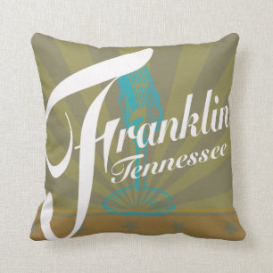 Coussin Carreau de Franklin Tennessee