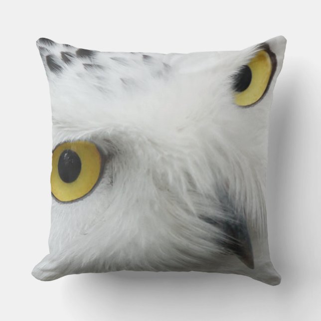 Coussin Carreau de hibou de Milou (Recto)