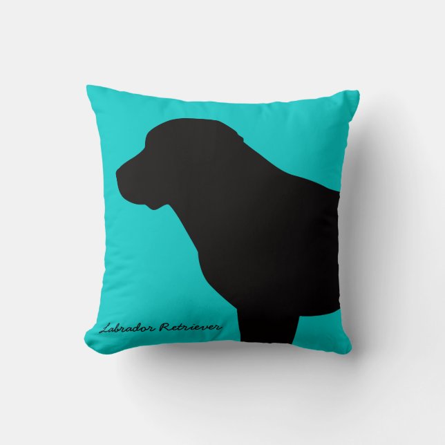 Coussin Carreau de labrador retriever (Recto)