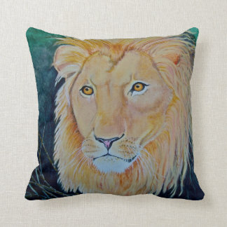 Coussin Carreau de lion de fierté de chat