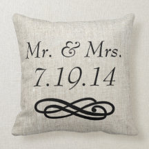 Carreau de M. et de Mme Wedding Linen Burlap