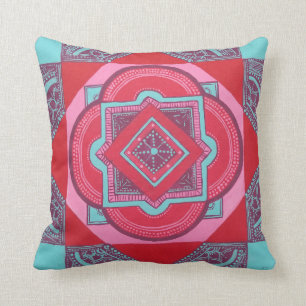 Coussin Carreau de mandala