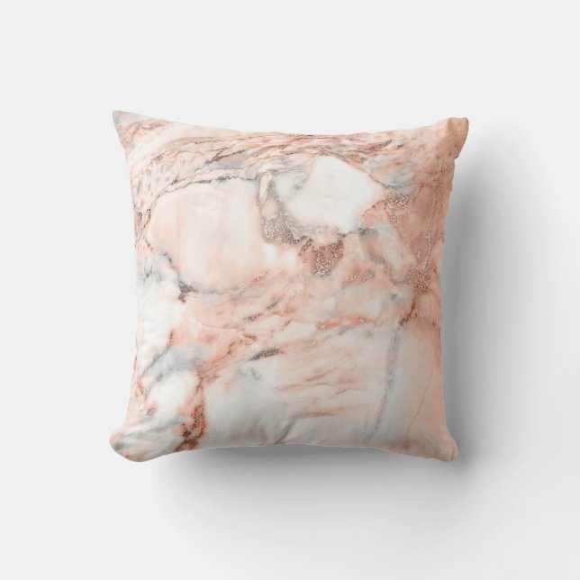 Coussin Carreau de marbre rose d'impression, copie de (Recto)