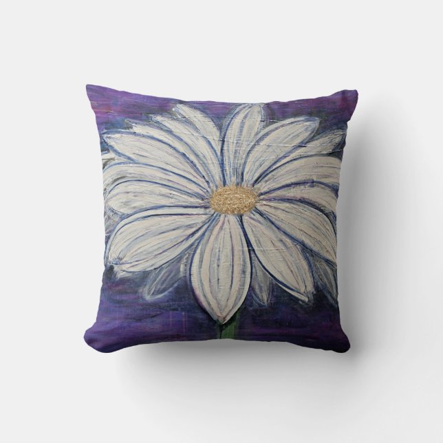 Coussin Carreau "de marguerite douce" (Recto)