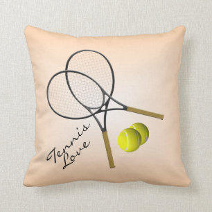 Coussin Carreau de Mojo d'amour de tennis