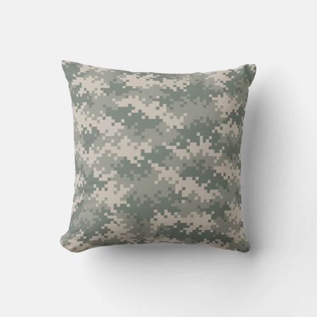 Coussin Carreau de motif de camouflage (Recto)