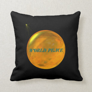 Coussin Carreau de paix du monde