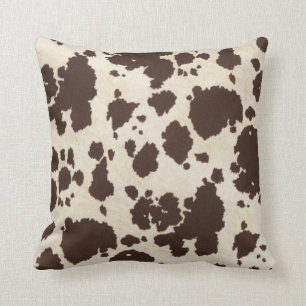 Coussin Carreau de peau de vache