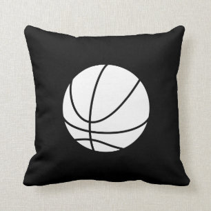 Coussin Carreau de pictogramme de basket-ball