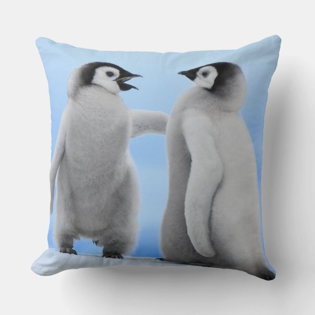 Coussin Carreau de pingouin (Recto)