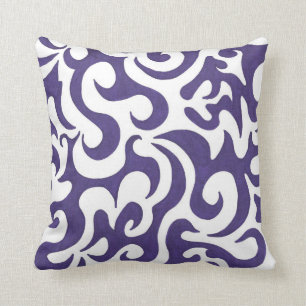 Coussin Carreau de remous de pourpre