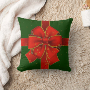 Coussin Carreau de scintillement de Mojo de Noël