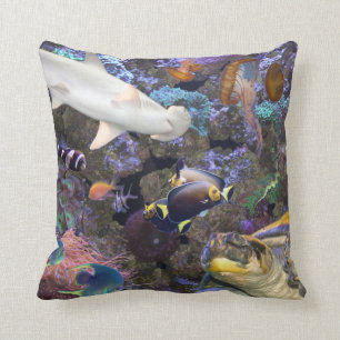 Coussin Carreau de vie marine