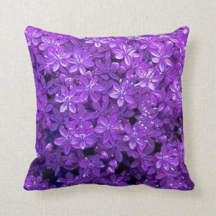 Coussin Carreau de violettes