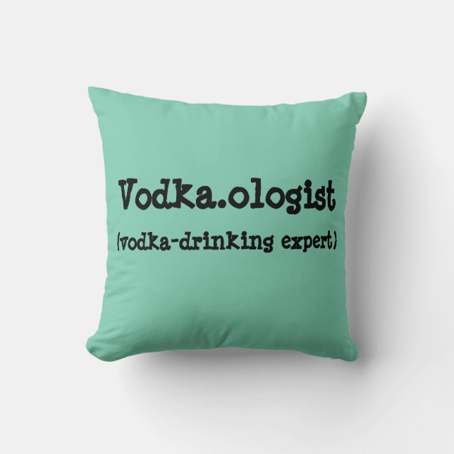 Coussin Carreau de Vodka.ologist (Recto)