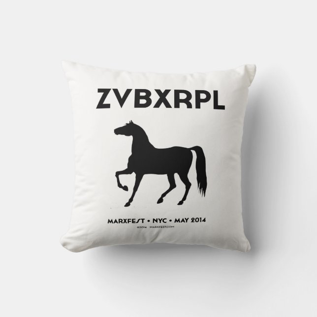 Coussin Carreau de ZVBXRPL (Recto)