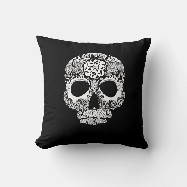 Coussin Carreau d'obscurité de Bella Muerte de La (Recto)
