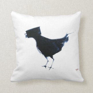 Coussin carreau d'observation d'oiseau