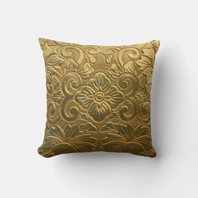 Coussin Carreau d'or de texture (Recto)