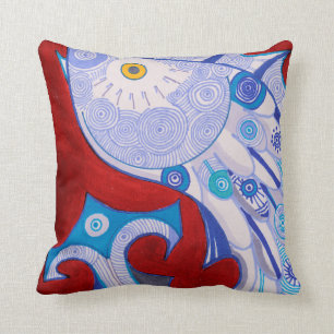 Coussin Carreau du Roi Fisher Cotton