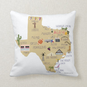 Coussin Carreau du Texas