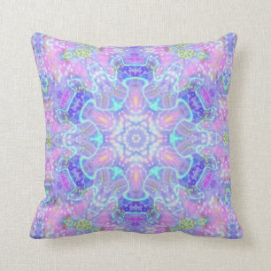 Coussin Carreau entrelacé d'éruption