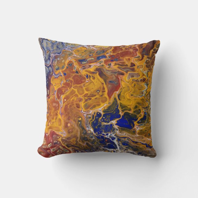 Coussin Carreau fait sur commande de concepteur (Recto)