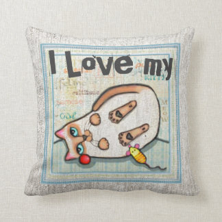 Coussin Carreau fait sur commande de MoJo d'Américain