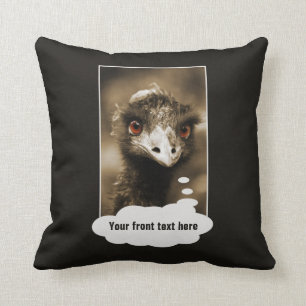 Coussin Carreau fait sur commande des textes de sembler