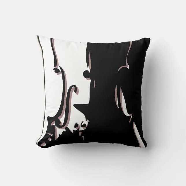 Coussin Carreau frais de violon (Recto)