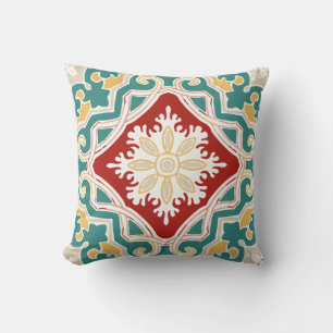 Coussin Carreau marocain coloré