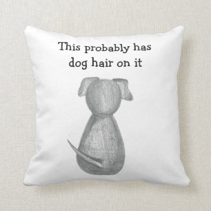 Coussin Carreau mignon de chien