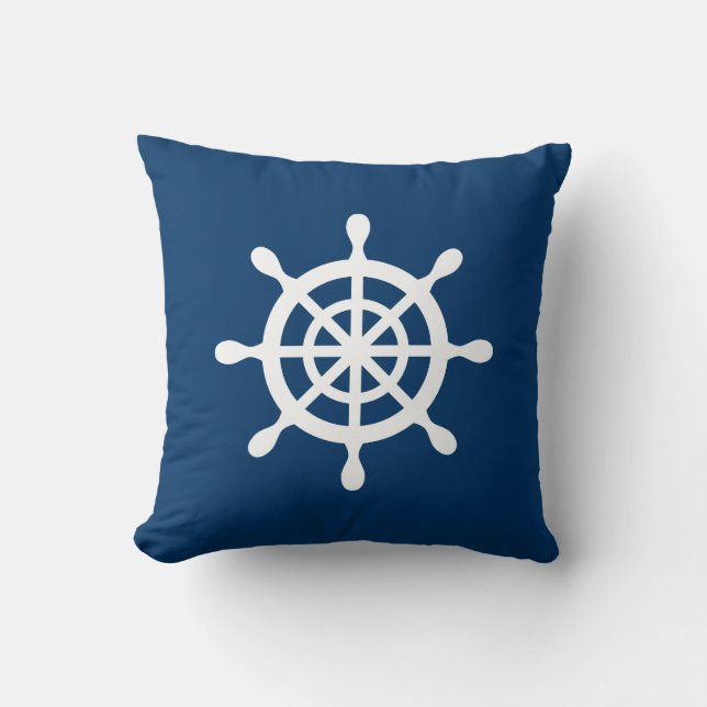 Coussin Carreau nautique réversible (Recto)
