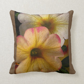Coussin Carreau orné avec la belle photo florale